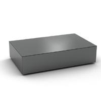 Signature 1100 Rectangular Mirror Coffee Table - Smoked Mirror