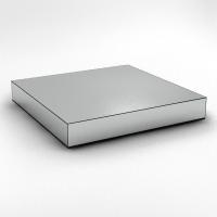 Large Mirrored Coffee Table