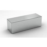 Venetian Cube Mirrored Coffee Table Long